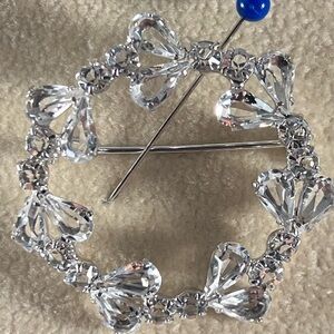 Large Sterling brooche